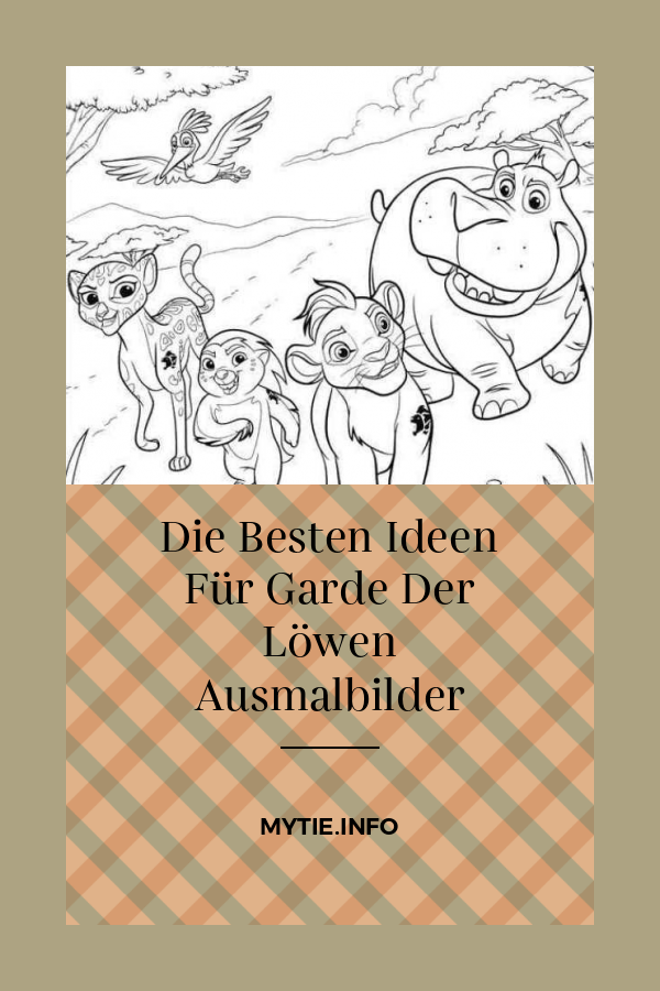 Die Besten Ideen Für Garde Der Löwen Ausmalbilder